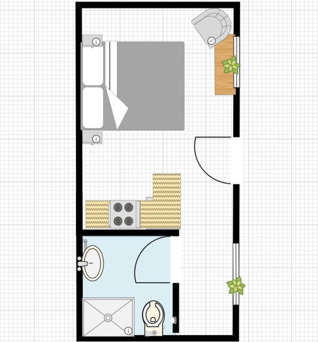 Apartment Pearl - King Bed - Netflix - Projector - Fast Wi-fi *